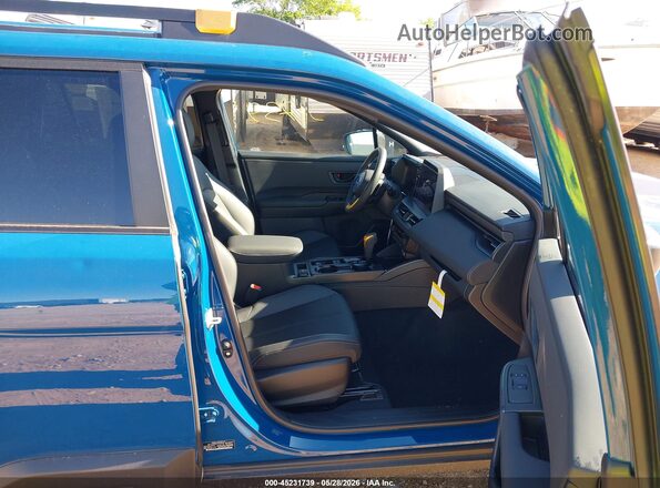 JF2BURKD9TY493542 2026 SUBARU OUTBACK Blue Vista interior delantera