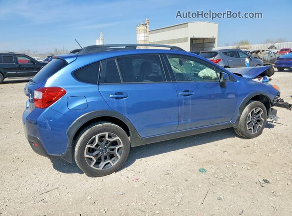 JF2GPABC0G8222932 2016 SUBARU CROSSTREK Blue Հետևի աջ