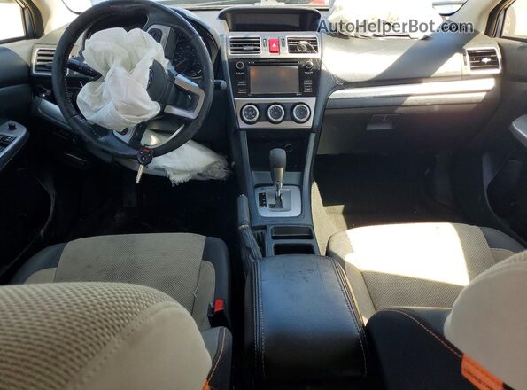 JF2GPABC0G8222932 2016 SUBARU CROSSTREK Blue Առջևի վահանակի տեսք