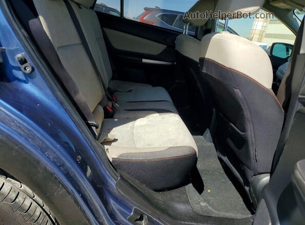 JF2GPABC0G8222932 2016 SUBARU CROSSTREK Blue Հետևի նստատեղերի տեսք