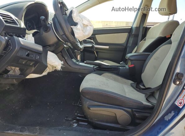 JF2GPABC0G8222932 2016 SUBARU CROSSTREK Blue Սալոնի դիմացի տեսք