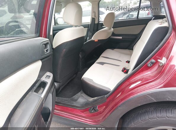 JF2GPABC0G8297789 2016 SUBARU CROSSTREK Burgundy VIN კოდის სტიკერის ხედი