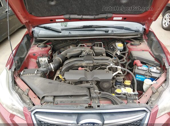 JF2GPABC0G8297789 2016 SUBARU CROSSTREK Burgundy უკანა ხედი