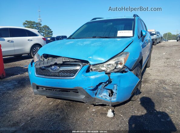 JF2GPABC0G8302229 2016 SUBARU CROSSTREK Blue Դիմացի տեսք