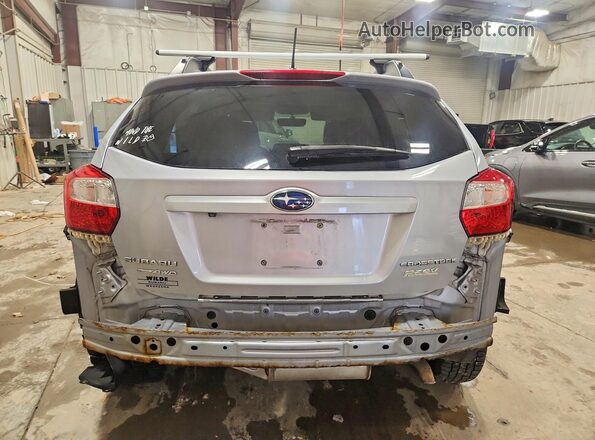 JF2GPABC0H8258752 2017 SUBARU CROSSTREK Silver უკანა ხედი
