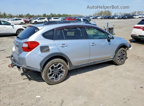 JF2GPABC1HG210683 2017 SUBARU CROSSTREK Серебряный Задняя правая четверть