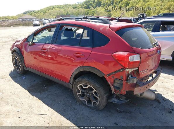 JF2GPABC2G8296515 2016 SUBARU CROSSTREK Red Tył lewy