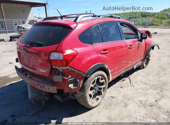 JF2GPABC2G8296515 2016 SUBARU CROSSTREK Red Tył prawy