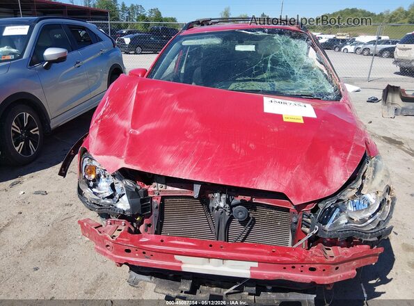 JF2GPABC2G8296515 2016 SUBARU CROSSTREK Red Widok wnętrza z tyłu
