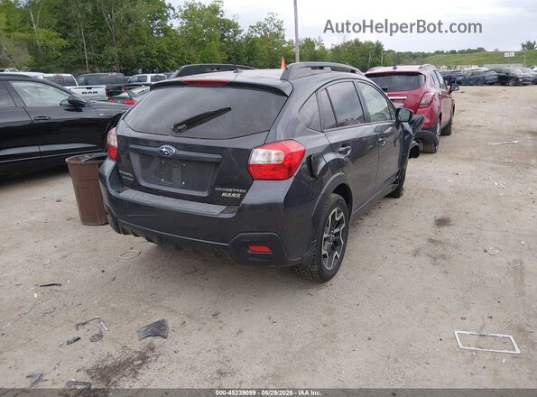 JF2GPABC2H8219872 2017 SUBARU CROSSTREK Gray Задня права чверть