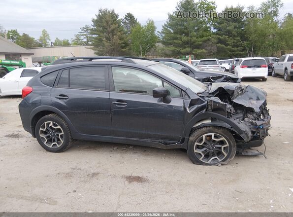 JF2GPABC2H8219872 2017 SUBARU CROSSTREK Gray Вид задньої частини салону