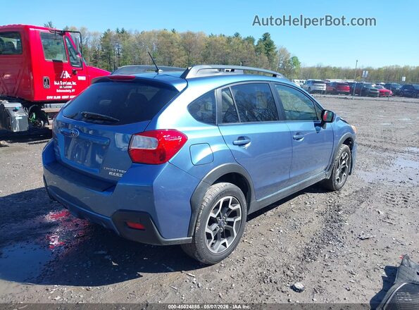 JF2GPABC2HH254654 2017 SUBARU CROSSTREK Blue Հետևի աջ