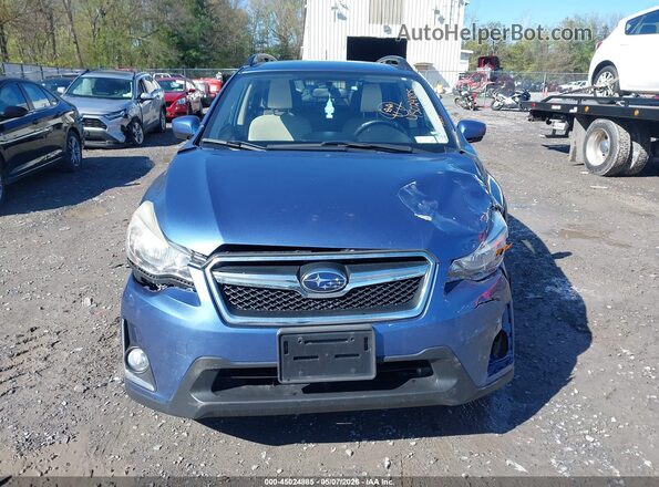 JF2GPABC2HH254654 2017 SUBARU CROSSTREK Blue Սարքավորումների վահանակի տեսք
