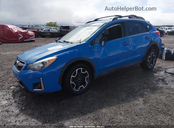 JF2GPABC3G8239255 2016 SUBARU CROSSTREK Blue Przód lewy