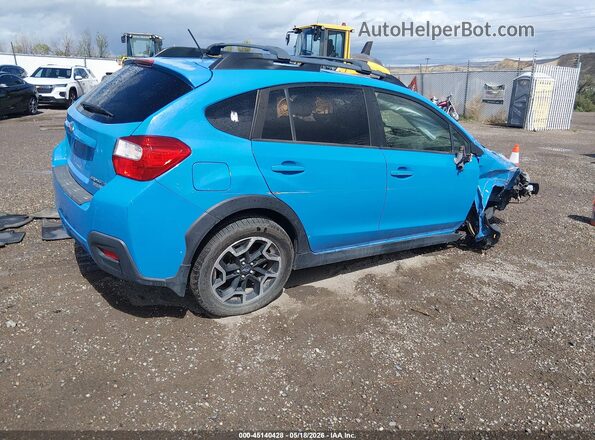 JF2GPABC3G8239255 2016 SUBARU CROSSTREK Blue Tył prawy