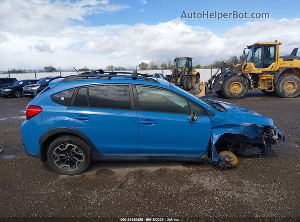 JF2GPABC3G8239255 2016 SUBARU CROSSTREK Blue Widok wnętrza z tyłu