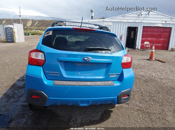 JF2GPABC3G8239255 2016 SUBARU CROSSTREK Blue 