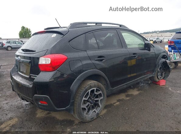 JF2GPABC4G8267226 2016 SUBARU CROSSTREK Black Tył prawy