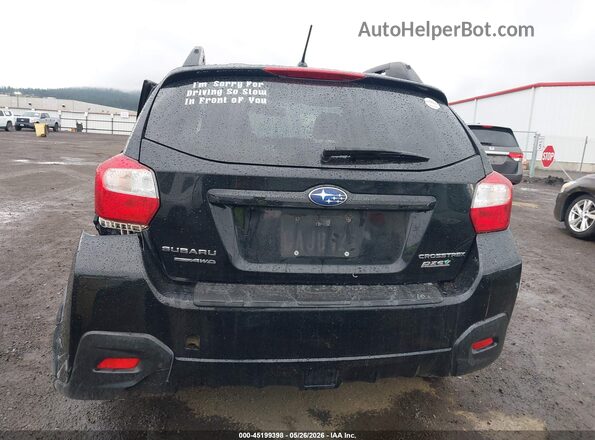 JF2GPABC4G8267226 2016 SUBARU CROSSTREK Black 