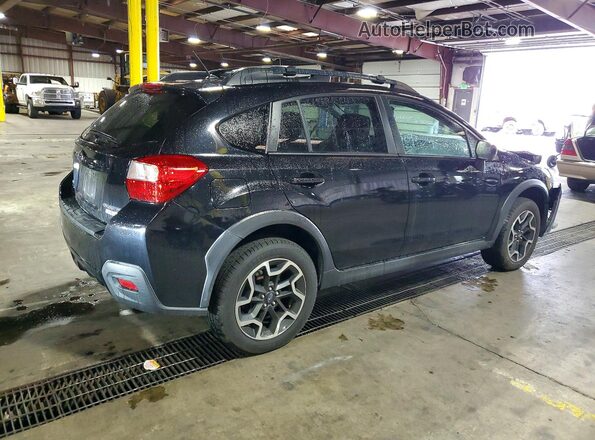 JF2GPABC4HH235944 2017 SUBARU CROSSTREK Black Trasero derecho