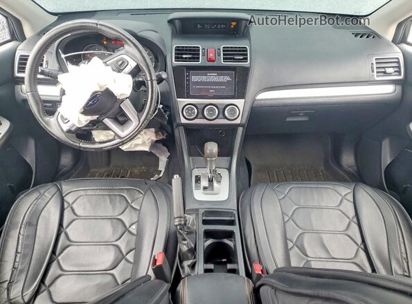 JF2GPABC4HH235944 2017 SUBARU CROSSTREK Black Vista del salpicadero