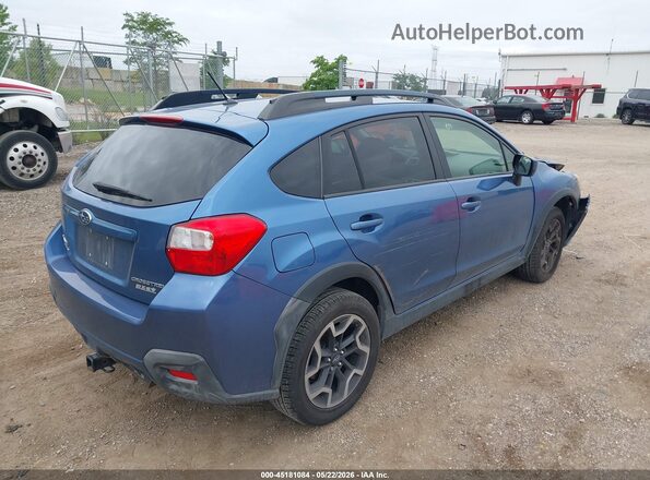 JF2GPABC4HH237628 2017 SUBARU CROSSTREK Blue Задня права чверть