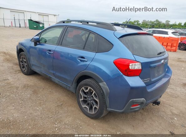 JF2GPABC4HH237628 2017 SUBARU CROSSTREK Blue Задня ліва чверть