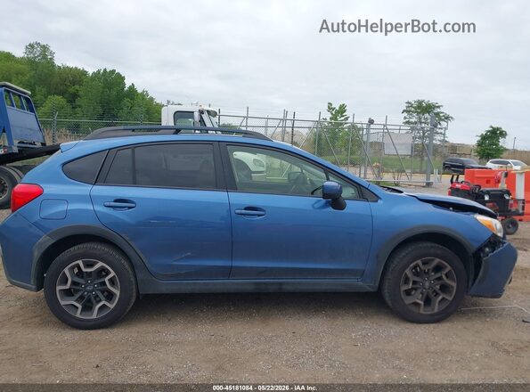 JF2GPABC4HH237628 2017 SUBARU CROSSTREK Blue Панорамний вид салону 360°