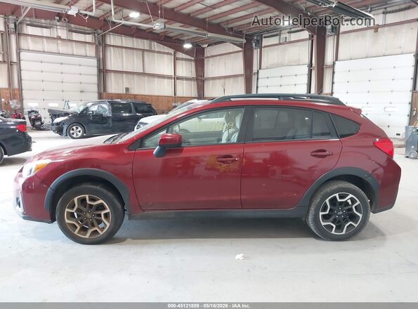JF2GPABC7H8215123 2017 SUBARU CROSSTREK Red 