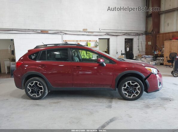 JF2GPABC7H8215123 2017 SUBARU CROSSTREK Red 