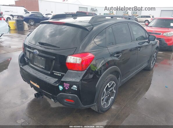 JF2GPABC8H8220105 2017 SUBARU CROSSTREK Black 