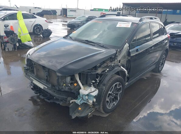 JF2GPABC8H8220105 2017 SUBARU CROSSTREK Black 
