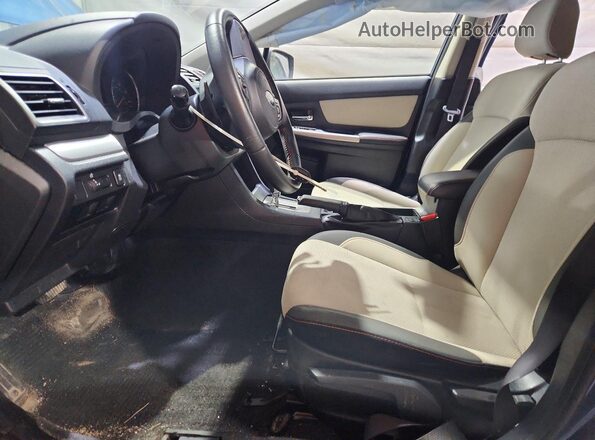 JF2GPABC8HH231363 2017 SUBARU CROSSTREK Blue წინა სალონის ხედი