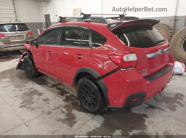 JF2GPABCXG8288579 2016 SUBARU CROSSTREK Red Rear left
