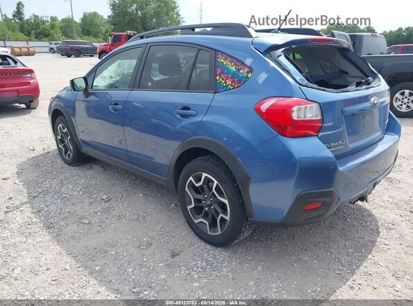 JF2GPABCXH8260069 2017 SUBARU CROSSTREK Blue Tył lewy