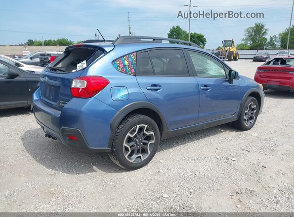 JF2GPABCXH8260069 2017 SUBARU CROSSTREK Blue Tył prawy