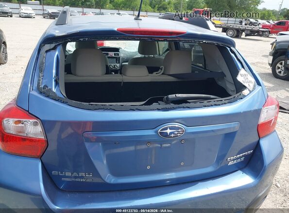 JF2GPABCXH8260069 2017 SUBARU CROSSTREK Blue 