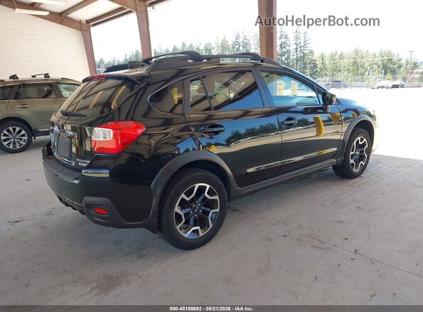 JF2GPADC3G8232366 2016 SUBARU CROSSTREK Black უკანა მარჯვენა