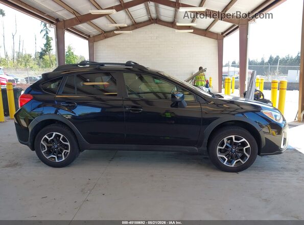 JF2GPADC3G8232366 2016 SUBARU CROSSTREK Black სალონის 360-გრადუსიანი ხედი