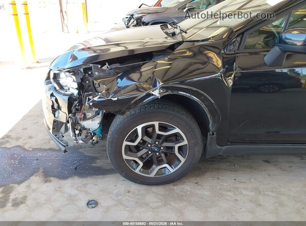 JF2GPADC3G8232366 2016 SUBARU CROSSTREK Black წინა ხედი