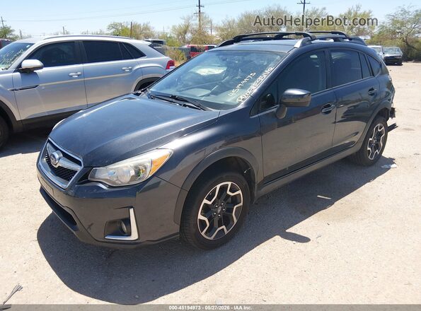 JF2GPADC3GH338199 2016 SUBARU CROSSTREK Gray Առջևի ձախ երեք քառորդ տեսարան