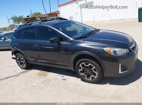 JF2GPADC3GH338199 2016 SUBARU CROSSTREK Gray Սալոնի հետևի տեսք