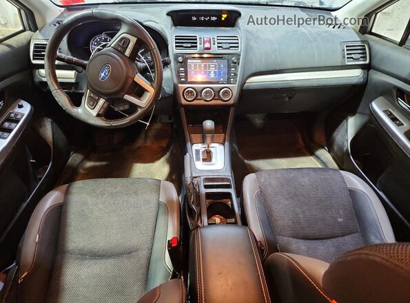 JF2GPADC5G8280080 2016 SUBARU CROSSTREK Blue Vista del salpicadero