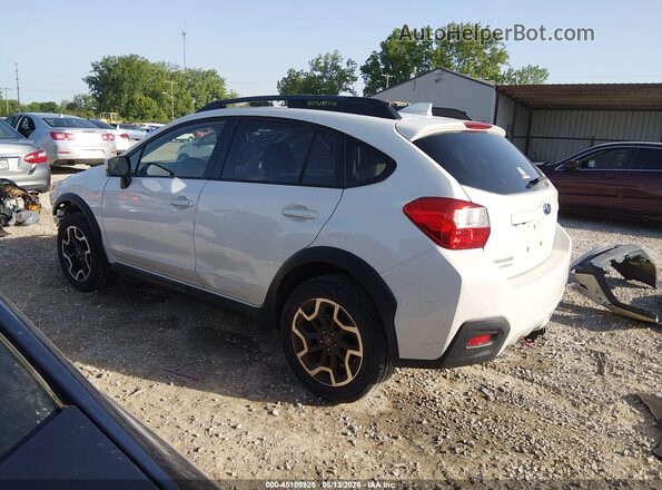 JF2GPADC9G8224174 2016 SUBARU CROSSTREK White Задня ліва чверть