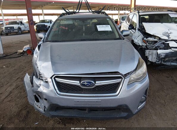 JF2GPADC9HH279855 2017 SUBARU CROSSTREK Gray Widok zestawu wskaźników