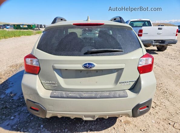 JF2GPADCXH8261347 2017 SUBARU CROSSTREK Tan Vista trasera