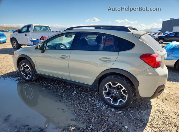 JF2GPADCXH8261347 2017 SUBARU CROSSTREK Tan Trasero izquierdo