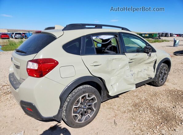 JF2GPADCXH8261347 2017 SUBARU CROSSTREK Tan Trasero derecho
