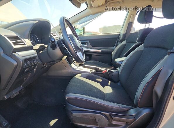 JF2GPADCXH8261347 2017 SUBARU CROSSTREK Tan Vista interior delantera