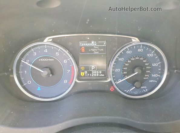 JF2GPAKC2GH335832 2016 SUBARU CROSSTREK Blue 